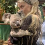 Anya Taylor-Joy Instagram - In a rare respite from the wasteland, I was lucky enough to go and spend a day learning about the incredible fauna of Australia, specifically koalas. And to my absolute amazement and delight, this little guy dropped down from his tree and graced me with a cuddle. I am so appreciative of these conservation centers and the volunteers that work tirelessly in them. It is crazy to think that for many of these animals, they are more affected by human intervention in the wild then in these sanctuaries. The spreading of awareness of what deforestation, climate change and frankly, a multitude of mostly human caused issues is doing to our fellow earthlings is devastating but necessary. I barely have an idea of where to start making things better for them but I hope for the sake of everyone, we preserve and protect these beautiful creatures. Thank you to the hardworking folk at the hospital helping their wild counterparts recover from disease and the fires. I hope we all keep trying to take care of each other.