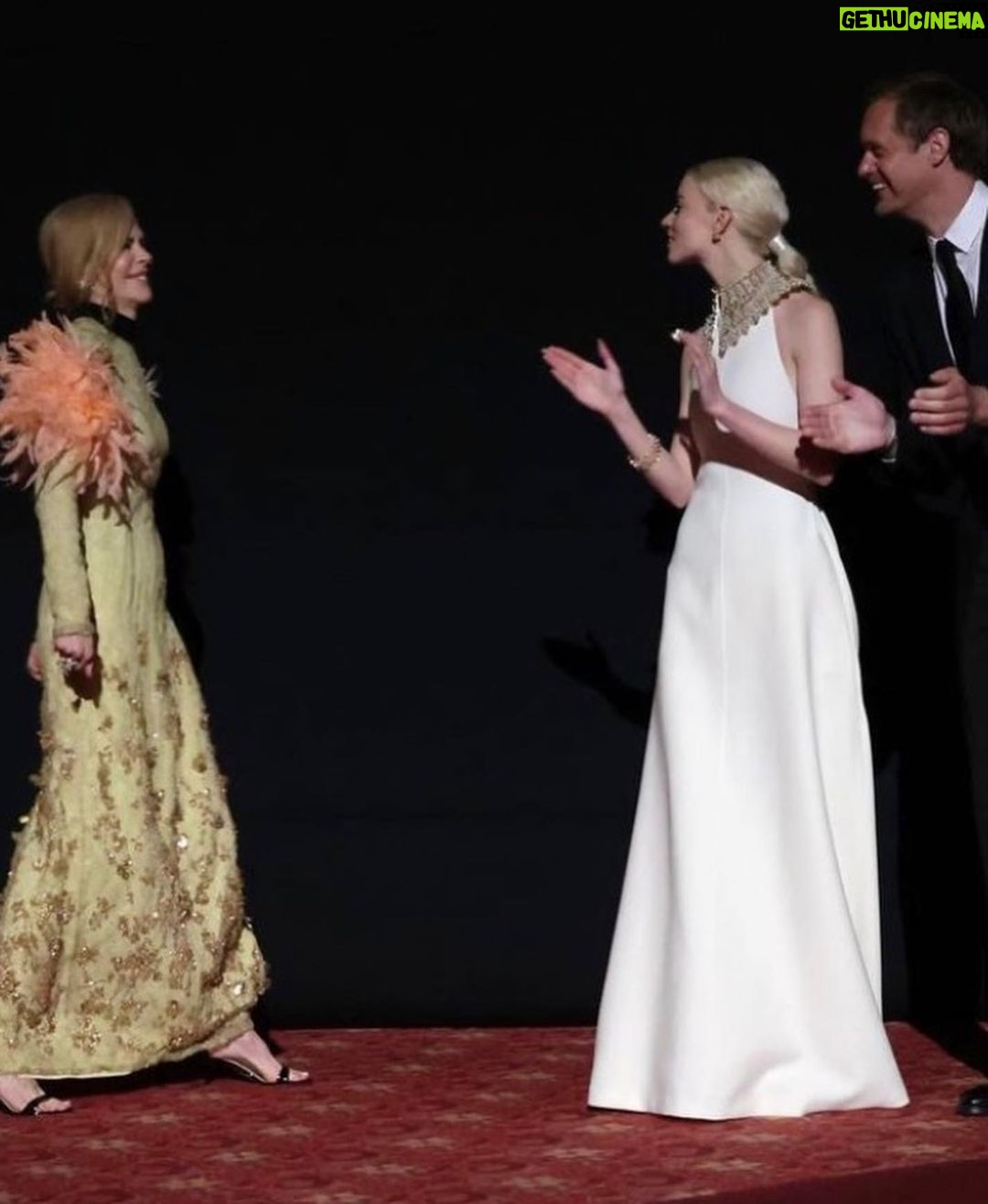 Anya Taylor-Joy Instagram - THE NORTHMAN IS OUT THIS FRIDAY!! So unbelievably special to celebrate at the Chinese Theatre with our gorgeous cast+crew. It really is a beast of a movie… try and see it on the biggest screen you can find (if you’re up for it)😈 Love+thanks as always to my beautiful team and @dior + @tiffanyandco for making this maiden feel special 🪷🦢 Love to you all 🫀 TCL Chinese Theatres