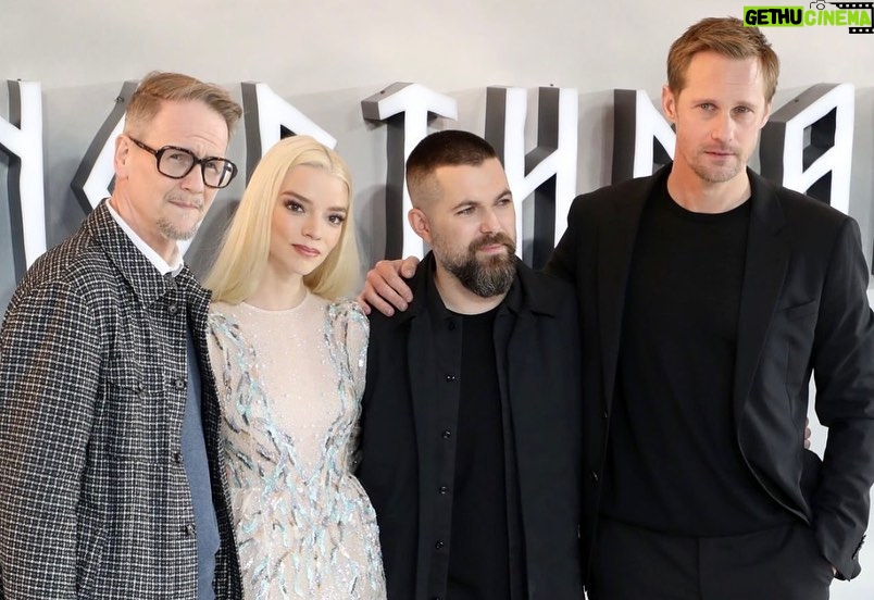 Anya Taylor-Joy Instagram - ❄️LANDANNN❄️ Thank you thank you for showing up with such love for our ferocious film. Can’t tell you how proud I am of this one… LA, see you on the 18th! TRUST ME. This is one you gotta see on the big screen. @thenorthmanfilm And wearing the perfect @dior + @tiffanyandco of course 🍧🧊