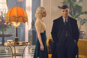 Anya Taylor-Joy Instagram - Something wicked this way comes… The final season. #peakyblinders returns to your telly on BBC at 9 pm tomorrow. SO much love ❤️‍🔥💣