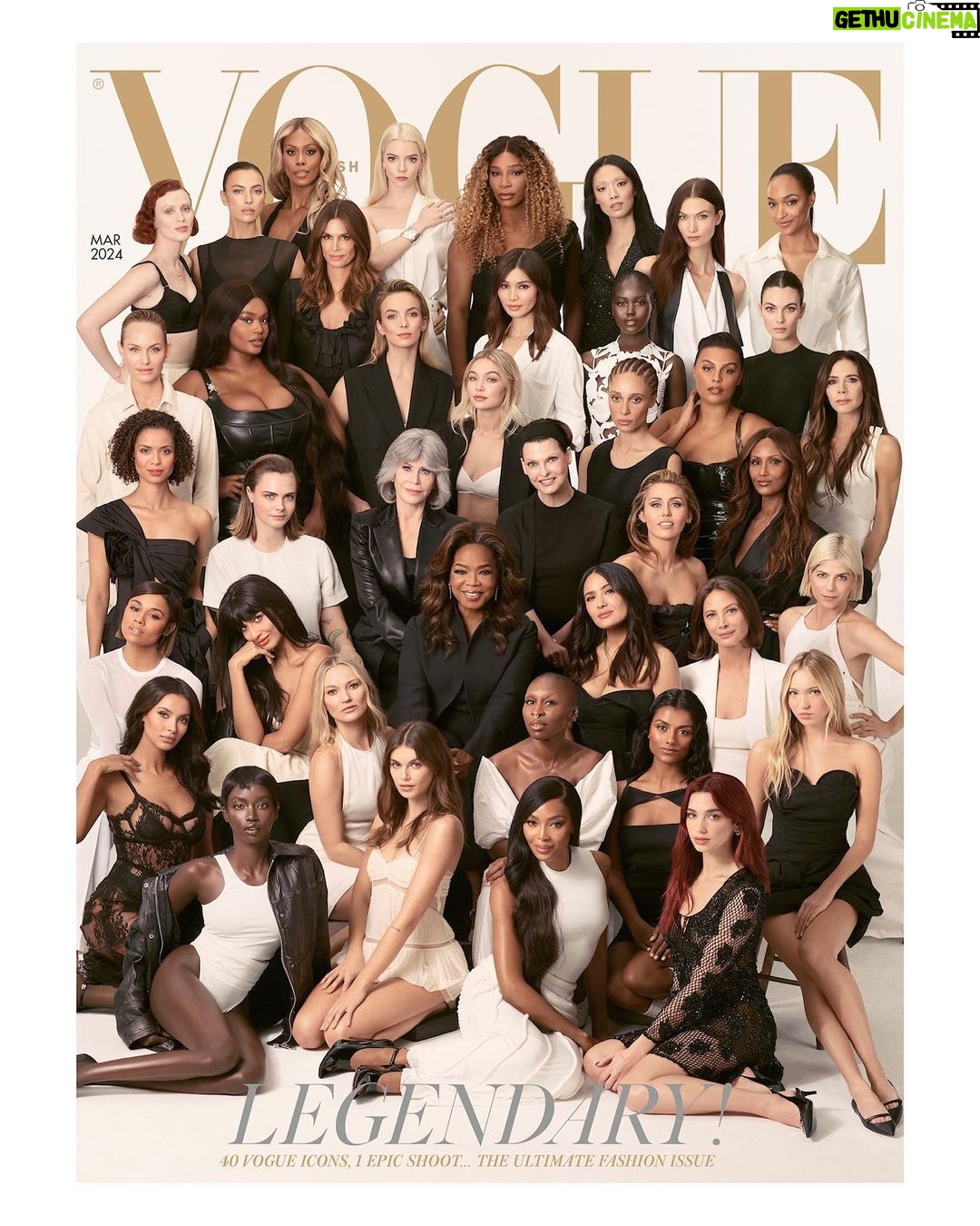 Anya Taylor-Joy Instagram - LEGENDARY! @edward_enninful was the first person to shoot Couture with me in paris, taking giggle breaks amongst the tulle. What an absolute honour to celebrate him and his work at @britishvogue with these magical beings… WE LOVE YOU! And to be reunited with @stevenmeiselofficial and the team… 🫦🔥