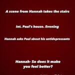 Apoorva Arora Instagram – The monologue is from a film called Hannah takes the stairs by Joe Swanberg. The protagonist asks her friend about his antidepressants in this scene and the way depression and its treatment is talked about hit home.  And so did Andrew Bujalski’s portrayal of Paul in the film. Decided to do it as an acting exercise and share it here :)