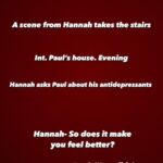 Apoorva Arora Instagram – The monologue is from a film called Hannah takes the stairs by Joe Swanberg. The protagonist asks her friend about his antidepressants in this scene and the way depression and its treatment is talked about hit home.  And so did Andrew Bujalski’s portrayal of Paul in the film. Decided to do it as an acting exercise and share it here :)