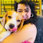 Apsara Rani Instagram - Just looking like a Wow🐶❤️ . . . 🎥 @maharana_sandhya #apsararani #harry #lookinglikeawow