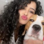 Apsara Rani Instagram - Happy Birthday to the Light of my life! 🐶❤️ @princeharry18_ You just make me happy all the time for no absolute reason. You’re the cutest, loveliest, and extremely sensitive pup and I can never really express how much I really love you. I love you to the moon and back and to the stars and 🌌. You’re my whole heart babu, thanks for coming in my life and making me the happiest soul each day❤️🐶😘🐾