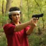 Apsara Rani Instagram - Hunting Down🏹 Stills from my upcoming telugu movie ‘THALAKONA’ Coming soon in theatres😍🎭🍿