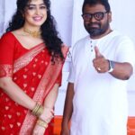 Apsara Rani Instagram - Muhuratham of my new movie🙏🏻❤️ Production- Vinuthna Celluloid India- Production No.1 Direction- Krishna Babu