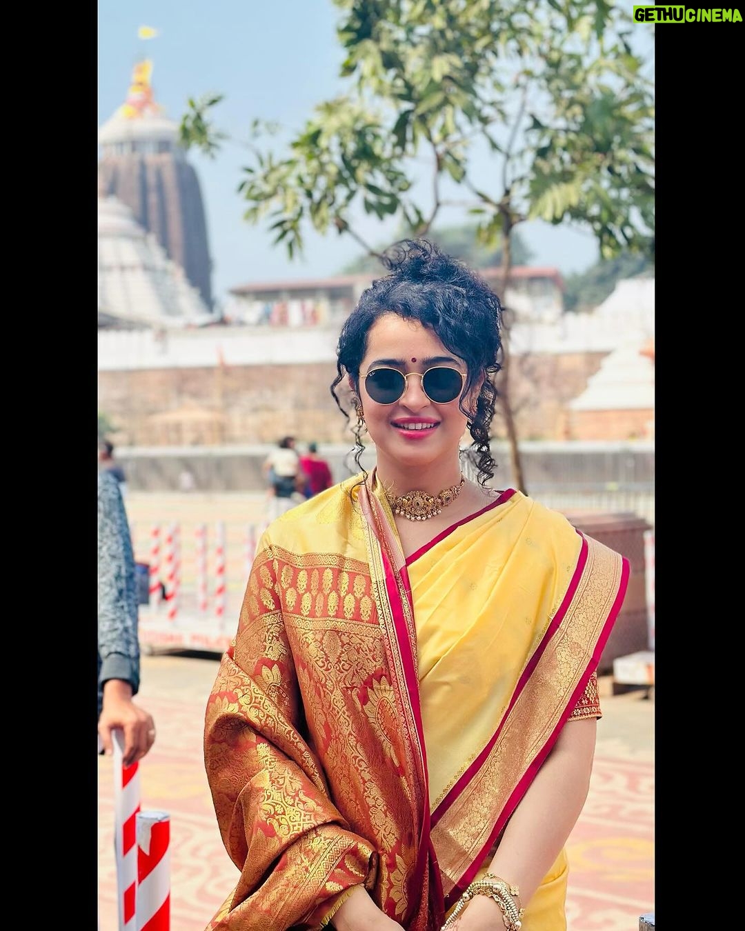 Apsara Rani Instagram - Jai Jagannath 🙏🏻❤️ Jagannath Temple, Puri