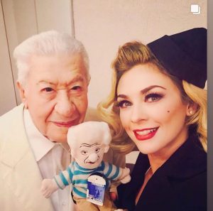 Aracely Arámbula Instagram - GRACIAS ETERNAS POR SER MI GRAN MAESTRO 🙏♥️🎭