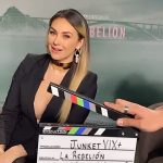 Aracely Arámbula Instagram – De promoción por el gran estreno de mi nueva serie #LaRebelión No se la pueden perder  17 de Noviembre 22 solo por @vixplus  quien quiere verla ? Mi #Arafamilia bella look @pierinachiquini @angelfarfalla @rosymargonzalez_jewelry @hm ♥️👗👠🎬🎶😘