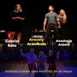 Aracely Arámbula Instagram – #QueVivaelTeatro 🎭♥️🌹 #PorqueloshombresAmanalasCabronas #Guadalajara martes 24 🎭 @anastasia__oficial_  @gabrielsoto  @ruben_lara_  @drleoarambulaoficial 🎭♥️