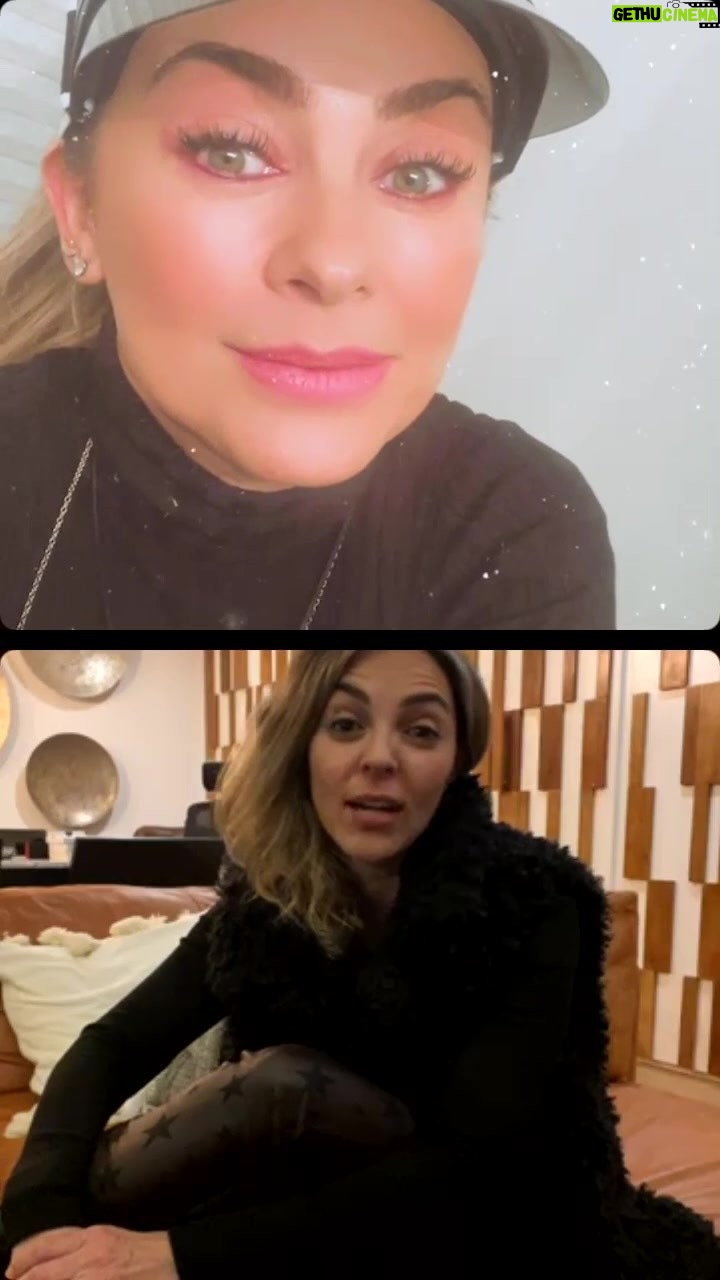 Aracely Arámbula Instagram - Con mi querida @anyalfaro