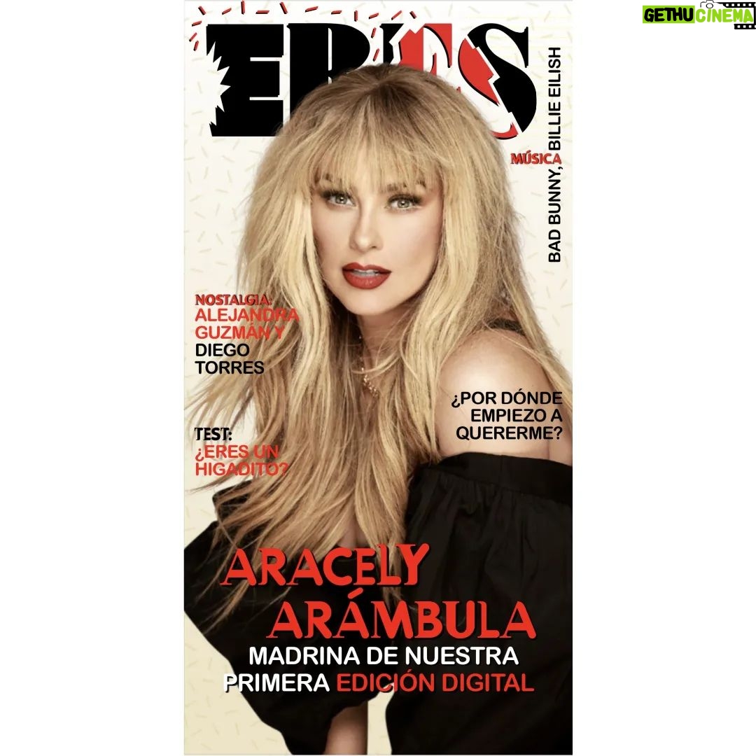 Aracely Arámbula Instagram - ¡La revista que marcó una generación está de regreso! @aracelyarambula llega a nuestra portada más guapa que nunca con una entrevista exclusiva en la que nos habla de sus comienzos y esperado regreso en Televisa, su papel protagónico en la telenovela “La madrastra”, el sueño de crear una fundación para rescatar perritos abandonados y mucho más, ¡No te la pierdas! Ayúdanos a elegir la portada que se quedará en la edición digital disponible esta noche ¿outfit negro o outfit rosa? Vota en los comentarios y sé parte de nuestra historia ¡Tú #ERES lo más importante! ¡Corre tiempo! Foto: @urielsantanafoto Maquillaje: @delarosamakeup Peinado: @fertzpedraza Stylist: @pierinachiquini y @gina_torr Management: @karlaa.anzaldo Entrevista: @luciaalarconz