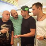 Aram Ananyan Instagram - Все правильные мысли приходят только после того, как эмоции заканчиваются!!! Да парни? @dominickjocker @pashock_official @rustagiev Все в сборе!!!!! ♠️ Фото, можно было бы подписать - камень, ножницы, бумага😂 Это была увлекательная и душевная поездка в Сочи, и прогулка на яхте с дельфинами))) Надо повторить 👌🏼 Sochi, Russia