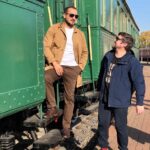 Ararat Keshchyan Instagram - Эффектно прибыл на съемочную площадку парниша. #нефакт #нефакттв Рижский вокзал
