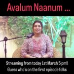 Archana Chandhoke Instagram - Wow life presents Avalum naanum - A talk in the park !! These conversations are very special with the people you have watched , loved , and celebrated!! Coming your way on @wowlife_official Streaming from today, 1st March 2024… 5 pm everyday 31 days .. 31 celebrities ❤️