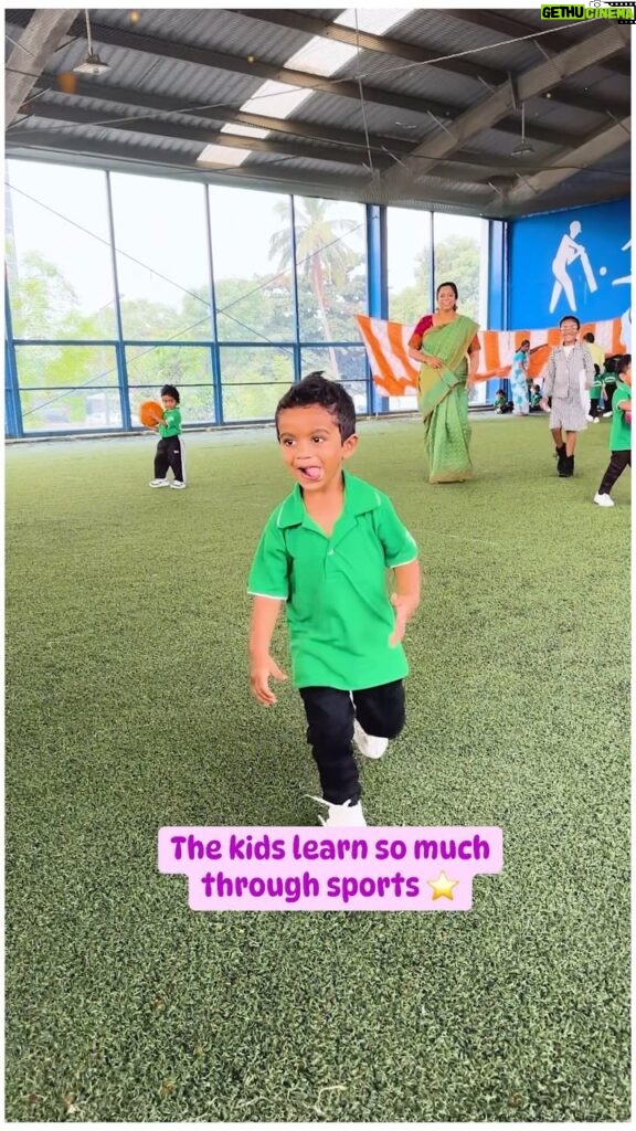 Archana Chandhoke Instagram - Sharing a glimpse of Aaru baby’s sports day fun organised by his wonderful playschool ❣️ Kids learn so much through sports and this was much needed. @swrlacademy ur commitment and love towards the kids are just amazing. We had lots of fun and so did the kids! #playschool #school #activities #sports #sportsday #kids #toddlers #toddleractivities #toddlermom #fun Chennai, India