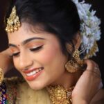 Archana Ravichandran Instagram - Signature bridal studio For bridal booking contact (9585771333) Signature is a sign of bridal makeup Mua @signaturebridalstudio Hair style @mani_stylist_ Jewel @vellore_bridal_boutique_ Photography @sathish_sri_03 Costume @visha_boutique_ Edit @rascal_vicky_ Studio @landmarkfamilysalon