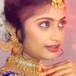 Archana Ravichandran Instagram - Enna paathu mayangi poiteenga❤️ Mua @signaturebridalstudio Hair style @mani_stylist_ Costume @visha_boutique_ Jewel @vellore_bridal_boutique_ Snap @sathish_sri_03 Place @landmarkfamilysalon