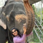 Archana Ravichandran Instagram - Meet Sree Lakshmi who took me on a High range ride😍 #keraladiaries #munnar Munnar