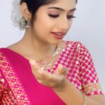Archana Ravichandran Instagram - Kaiya pudi.. kanna paaru Mua and hair : @meticulous_makeovers Outfit : @urban_closet_ethnic