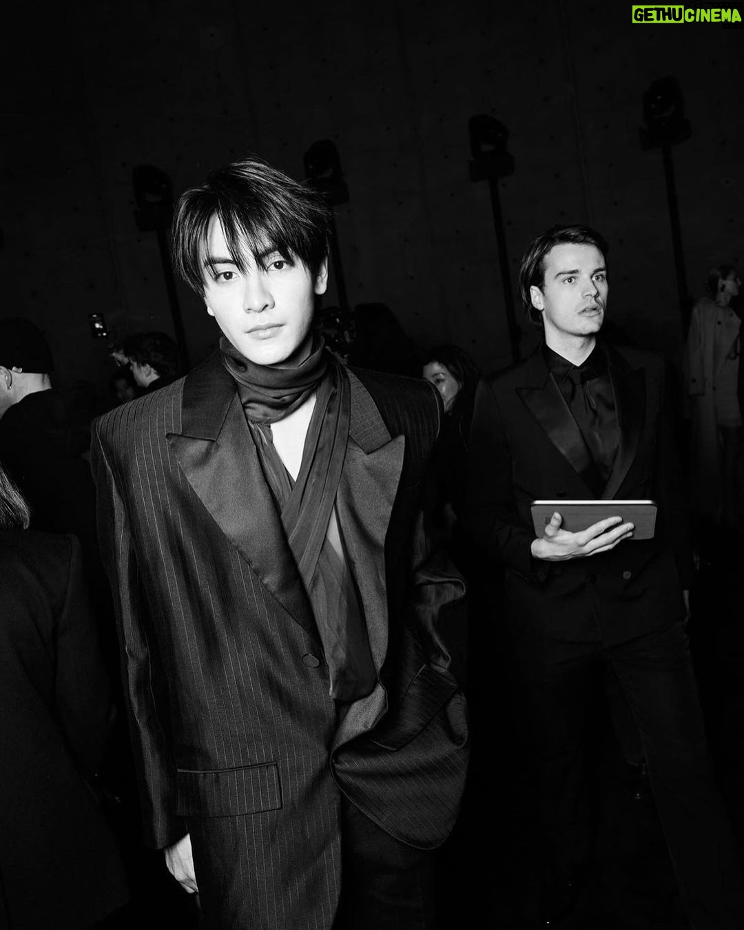 Archen Aydin Instagram - It was an amazing show 🖤 @ysl