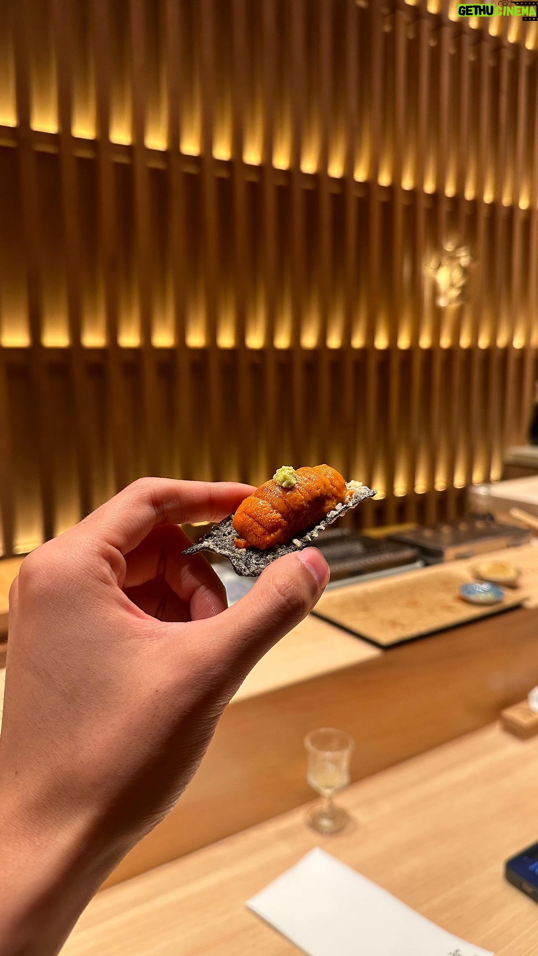 Archen Aydin Instagram - Dinner at @sushi.sora.bkk
