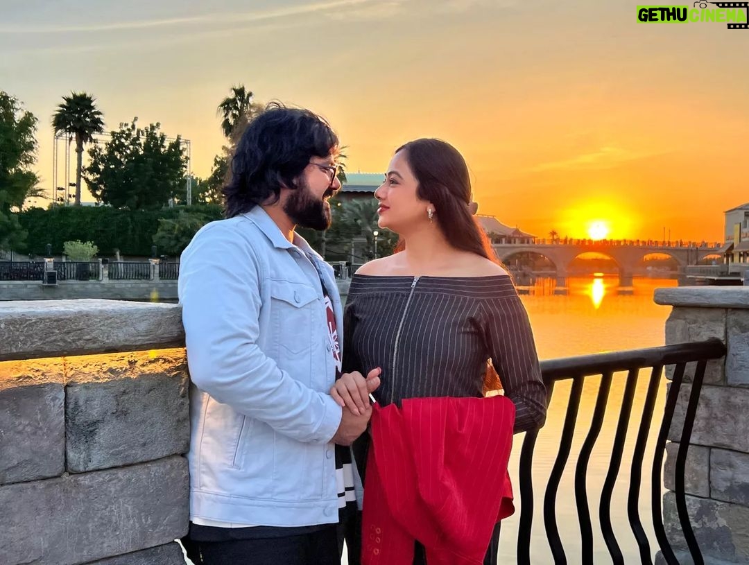 Archita Sahu Instagram - Happy Anniversary ❤️ May we witness every sun rise together! #Sabyarchita