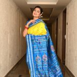 Archita Sahu Instagram – Odisha’s weavers are creating masterpieces with our neelachakra depicting the symbols of our Lord Jagannath temple. @iktaara_by_anindita you are an incredible supporter of Odisha handlooms and m glad to have find you ❤️
#magnumopusodishaweaves
#iktaaraodiyavarnamalasaree
#MyHandloomMyPride #vocalforlocal #wearhandloom #handloomsaree  #archita #sabyarchita #odishaweaves #odishahandloom #sareestyling #fashionstyling #archita #sareefashion #sareelove #odishaloom  #pattasaree #sareeindia