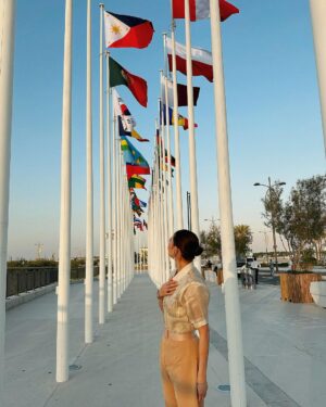 Arci Muñoz Instagram - #COP28 
The COP is a crucial annual gathering where world leaders, policymakers, scientists and activists convene to find out solution to the growing challenges of climate change.
•  The COP meetings act as the decision-making body of the UNFCCC in order to address the climate change.
Hopefully they can achieve their objective to evolve a global consensus to address the climate catastrophe.
•  Limiting the increase in global temperature to 1.5 degrees Celsius.
•  Assisting the communities who are most vulnerable to the consequences of climate change.
•  Achieving net-zero emissions by 2050. "Net-zero emissions by 2050" aims to balance the release of greenhouse gases into the atmosphere with their removal through human-made or natural processes by 2050.

Cos only When the last tree is cut, the last fish is caught, and the last river is polluted; when to breathe the air is sickening, you will realize, too late, that wealth is not in bank accounts and that you can’t eat money. #climatechange 💚🌏