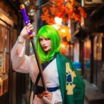 Arci Muñoz Instagram - I am roronoa zara Daughter of #zoro 💚 #hiyori #onepiece #wano #halloween @akiraharigae Tokyo, Japan