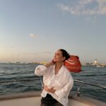 Arci Muñoz Instagram - ➡️ love how the #dubai sky changes as ya swipe.☺️🌏 💜🖤💙🩵🩶🤍 Dubai, United Arab Emirates