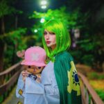 Arci Muñoz Instagram - I am roronoa zara Daughter of #zoro 💚 #hiyori #onepiece #wano #halloween @akiraharigae Tokyo, Japan