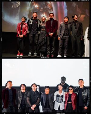 Ari Irham Instagram - Gala premier @jagatarwah semalem! Terima kasih banyak buat semua yang terlibat! Proud of us! ❤️ 
•
•
•
•
Styled by :  @Titatania__
Hair do by :  @krisna_endi 
Shirt by : @one_off_ones
Vest & suit by : @hartonogan.madeinindonesia @hartonogan 
Brooch silver by :  @gelap.ruangjiwa
Photo by : @yestianovira