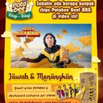 Ari Irham Instagram - KIRA-KIRA ADA BERAPA JUMLAH CHIPS POTABEE BEEF BBQ NIH? 🤩 Potabrosis, kira-kira kamu bisa hitung gak nih ada berapa jumlah chips Potabee Beef BBQ di video ini? Yuk tulis jawabanmu di kolom komentar dan menangkan kesempatan memenangkan Paket Kriuk & Photocard Exclusive @ariirhamm 🥳 Caranya gampang banget loh: 1. Follow IG @potabeeid dan tulis jawaban kamu di kolom komentar! 2. Tag 5 teman kamu, dan like 5 postingan terakhir @potabeeid 3. Pantengin terus untuk pemenang mingguannya ya! Yuk langsung aja tebak di kolom komentar karna kuis in hanya sampai 12 April 2023 loh! Dan pastinya, tungguin terus keseruan Potabee Bagi-Bagi di setiap minggunya ya! 😎 #PotabeeBagiBagi #Potabrosis