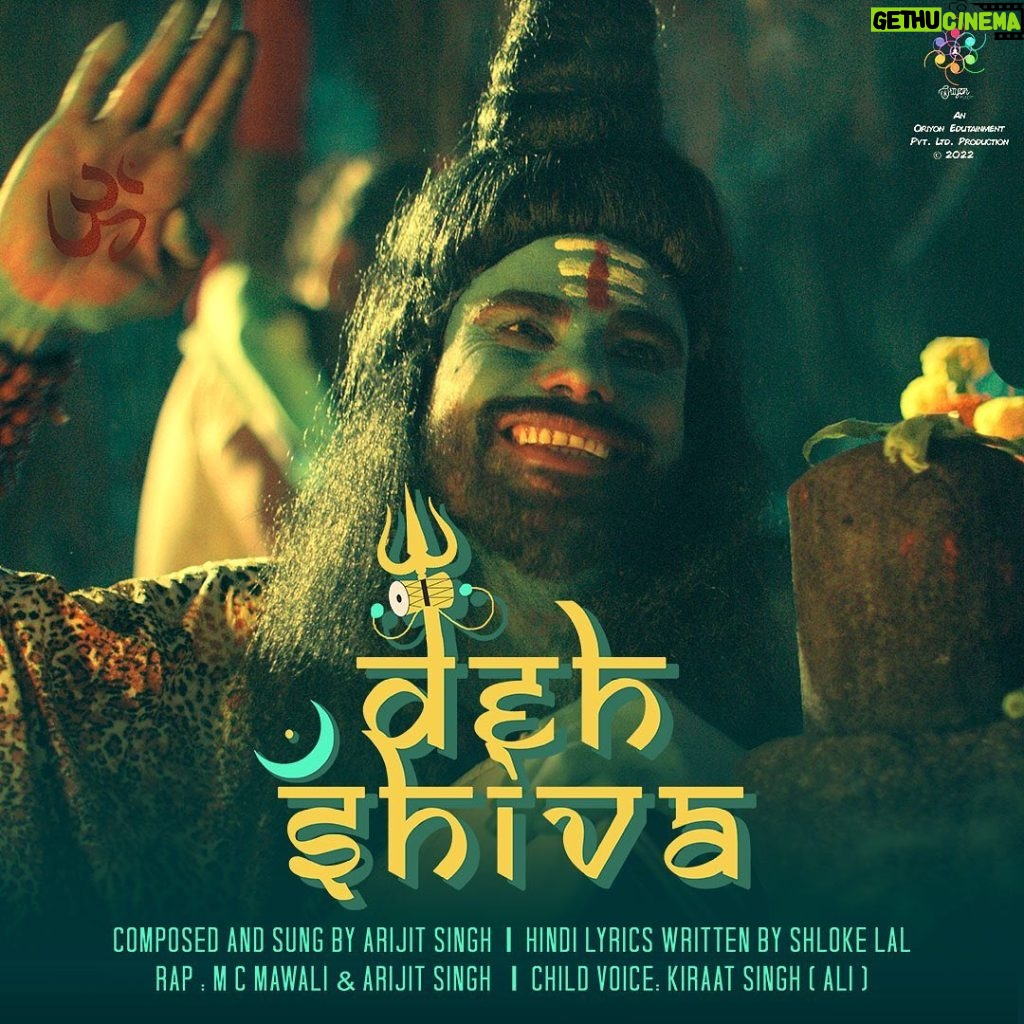 Arijit Singh Instagram - Embracing the power which drives the universe; the energy of Adiyogi Lord Shiva with this new track by @arijitsingh #DehShiva #Mahadev #OriyonMusic #OriyonMusicByArijitSingh #OriyonMusicByAS #NewSongByOriyonMusic #ArijitSingh
