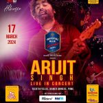 Arijit Singh Instagram – Pune!!
See you all on 17th March 2024.

This time with a big venue, bigger experience and biggest captivating musical voyage, mesmerising visuals and top notch production..
Let’s groove together..

Book your tickets now.
Link in bio : @2bhkdinerkeyclub

@arijitsingh
@becausemenwillbemen
@kingfisherworld 
@heramb.shelke
@insider.in
@paytm
@tmtalentmanagement Pune, Maharashtra