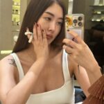 Arikanta Mahapreukpong Instagram - ทำสี ทำเล็บ ทรีทเม้น เต็มเซทปิดท้ายปีงับ 🫶🏼♥️ heart heart happening @happeningnailhairspa 😚💋