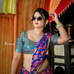 Ariyana Glory Instagram - Le photo 📸 #ariyanaglory #ariyana Blouse by @firoz_design_studio Costume designed by @rishika_poddar