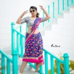 Ariyana Glory Instagram - Le photo 📸 #ariyanaglory #ariyana Blouse by @firoz_design_studio Costume designed by @rishika_poddar