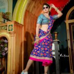 Ariyana Glory Instagram - Le photo 📸 #ariyanaglory #ariyana Blouse by @firoz_design_studio Costume designed by @rishika_poddar