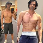 Arjun Rampal Instagram - Before and After. #training #crakk #fitness #goals #iphone #nophotoshopneeded