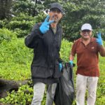 Arjun Rampal Instagram - A morning well spent in cleaning our mess. A beach clean up initiative of honourable Prime Minister @narendramodi ji call for #ektareekhekghantaeksaath shramdaan for swachchhata. Organised by Principle director of IT. Shri #SushilMadhuk #goatourism #rotaryclub #elshaddai. And a large amount of volunteers and environmental enthusiasts. Great job everyone. I hope everyone around our country doing their bit. #SwachhataHiSeva #CleanlinessCampaign #miramarbeach #Goa. #1stOct