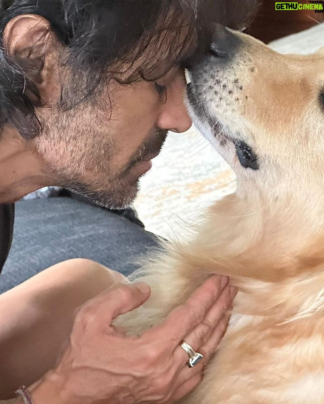 Arjun Rampal Instagram - Unconditional love ❤️ #dean #nationalpetday