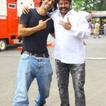 Arjun Rampal Instagram - It’s a wrap for me on my film #bhagwantkesari I was so nervous when I came here to shoot my first Telugu film. I can confidently say now that I have had an absolute blast filming it. All this would not have been possible without the energy of my big brother #balakrishna thank you bro for your amazing energy, love and of course my education in Hora. Love you. Thank you my dear younger brother @anilravipudi you are crazy, cool and super talented. #Sahu my dear young producer, for making my life so easy, the whole team of #BhagwantKesari for your patience, support and love. Goodbye team #bhagwantkesari #19oct2023 Cinemalo kaluddham. Love from me aka Rahul Sanghvi.#wrap #bhagwantkesari #hyderbad #ramojiraofilmcity