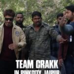 Arjun Rampal Instagram - Darr nahi, daring se, Crakk takeover at the Pink City! 💥 Watch #CRAKK - Jeetegaa Toh Jiyegaa in theaters on 23rd February! @mevidyutjammwal @norafatehi @iamamyjackson @aditya_datt @ankittmohan @its_jamielever @bijayanand @rajendra_shisatkar #ShalakasPawar @abbassayyed77 @actionherofilms @Tseries.official #CrakkOn23rdFeb #JeetegaaaTohJiyegaa