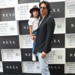 Arjun Rampal Instagram – With my favs at @lakmefashionwk for @deme_love_ by @gabriellademetriades soooooo proud of you my darling, you killed it. #lakmefashionweek #deme #fashion