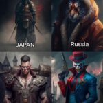 Arjun Rampal Instagram - So cool. AI was asked to turn countries into Villian, I feel India looks more like a hero to me. Maybe just biased. Your views? #mondaymotivation #letsplay #opinion #villian