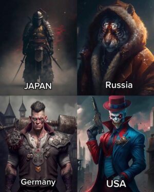 Arjun Rampal Instagram - So cool. AI was asked to turn countries into Villian, I feel India looks more like a hero to me. Maybe just biased. Your views? #mondaymotivation #letsplay #opinion #villian