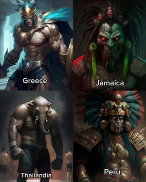 Arjun Rampal Instagram - So cool. AI was asked to turn countries into Villian, I feel India looks more like a hero to me. Maybe just biased. Your views? #mondaymotivation #letsplay #opinion #villian